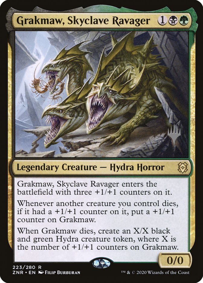 Grakmaw, Skyclave Ravager (Promo Pack) [Zendikar Rising Promos] | Jomio and Rueliete's Cards and Comics