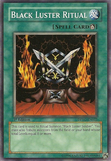Black Luster Ritual [DPYG-EN022] Common | Jomio and Rueliete's Cards and Comics