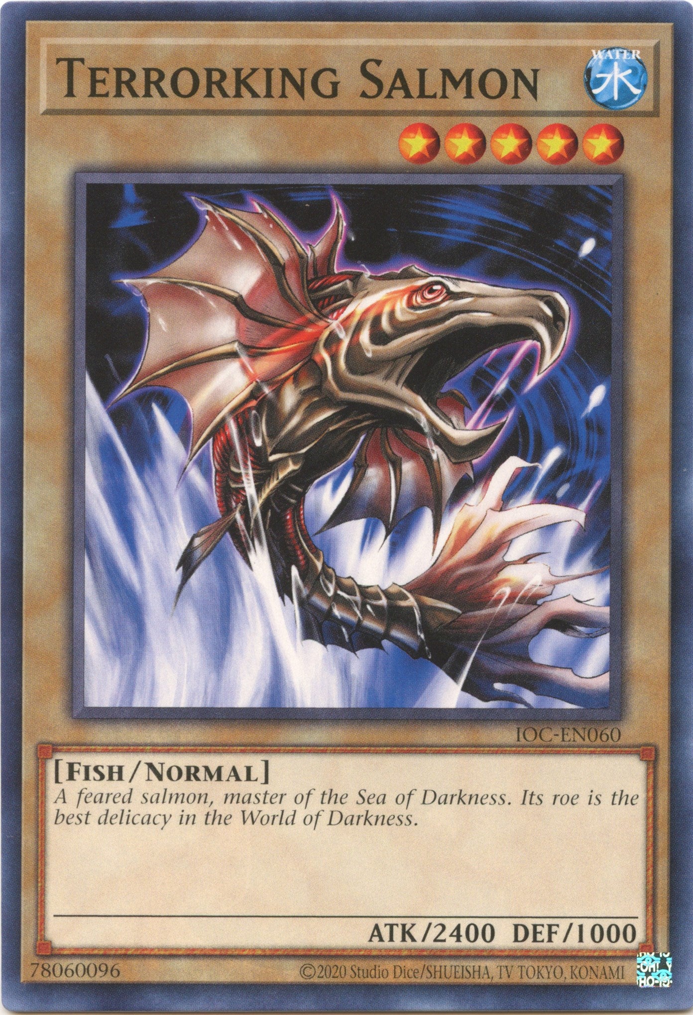 Terrorking Salmon (25th Anniversary) [IOC-EN060] Common | Jomio and Rueliete's Cards and Comics