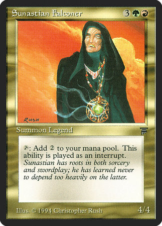 Sunastian Falconer [Legends] | Jomio and Rueliete's Cards and Comics