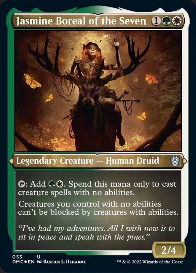 Jasmine Boreal of the Seven (Foil Etched) [Dominaria United Commander] | Jomio and Rueliete's Cards and Comics