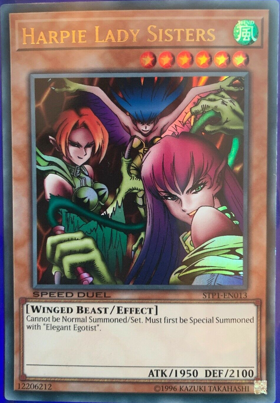 Harpie Lady Sisters [STP1-EN013] Ultra Rare | Jomio and Rueliete's Cards and Comics