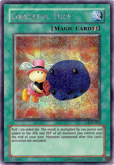 Graceful Dice [EDS-002] Secret Rare | Jomio and Rueliete's Cards and Comics