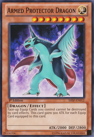 Armed Protector Dragon [SHSP-EN012] Common | Jomio and Rueliete's Cards and Comics