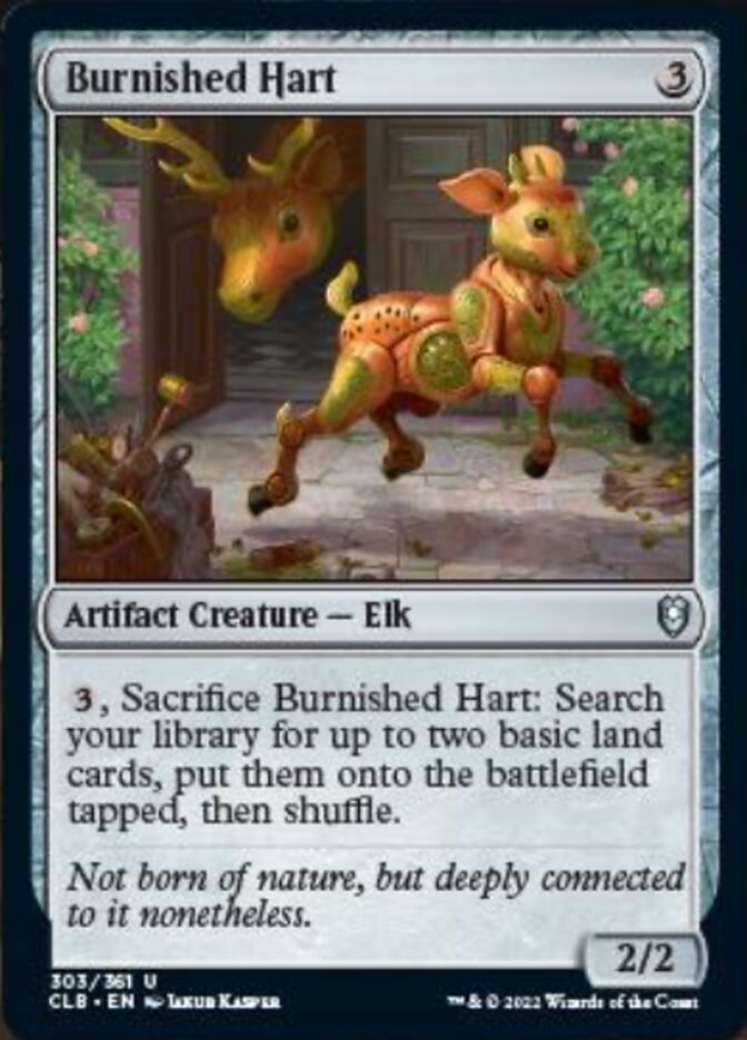 Burnished Hart [Commander Legends: Battle for Baldur's Gate] | Jomio and Rueliete's Cards and Comics