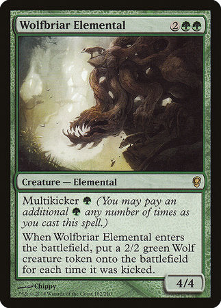 Wolfbriar Elemental [Conspiracy] | Jomio and Rueliete's Cards and Comics