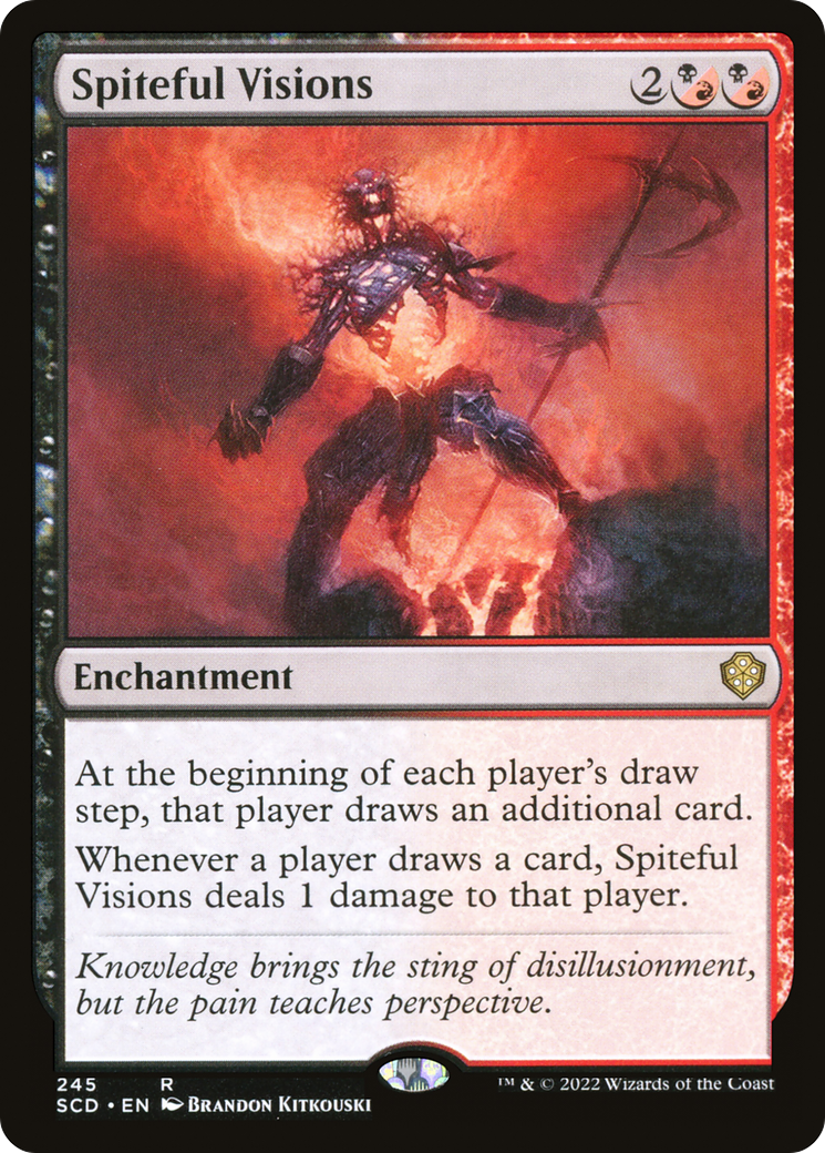 Spiteful Visions [Starter Commander Decks] | Jomio and Rueliete's Cards and Comics