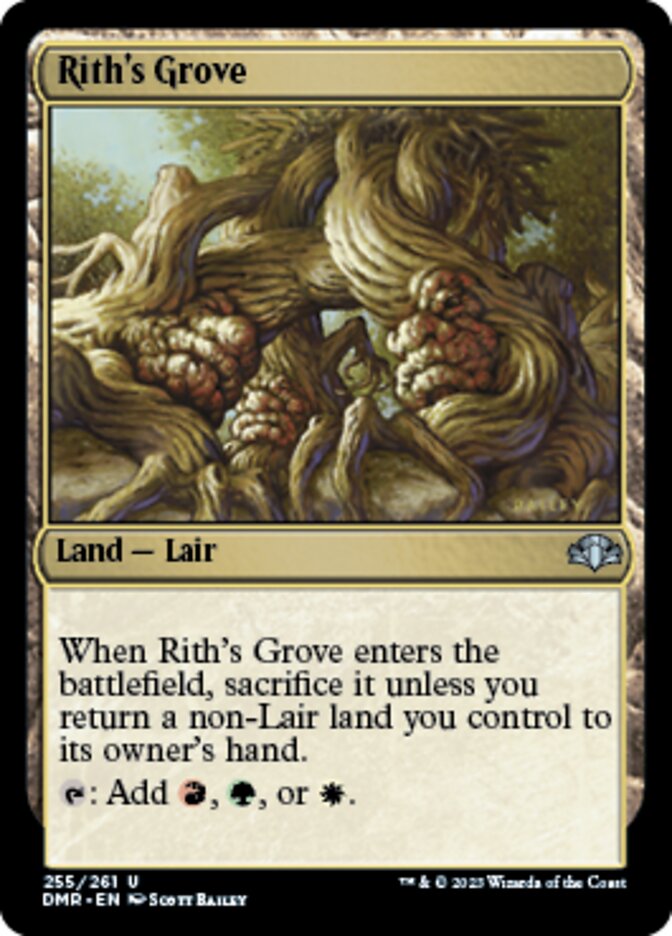Rith's Grove [Dominaria Remastered] | Jomio and Rueliete's Cards and Comics