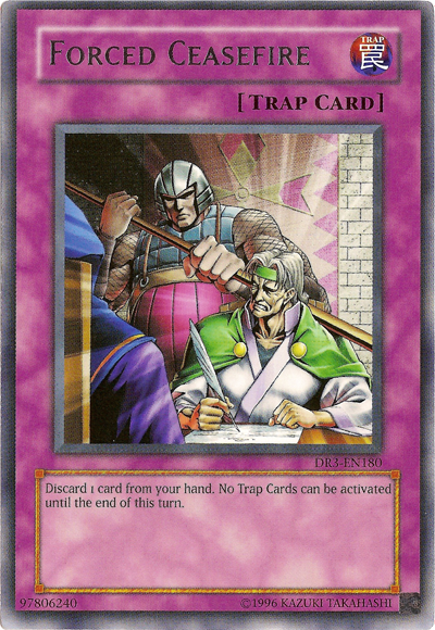 Forced Ceasefire [DR3-EN180] Rare | Jomio and Rueliete's Cards and Comics