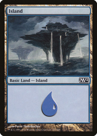 Island (237) [Magic 2012] | Jomio and Rueliete's Cards and Comics