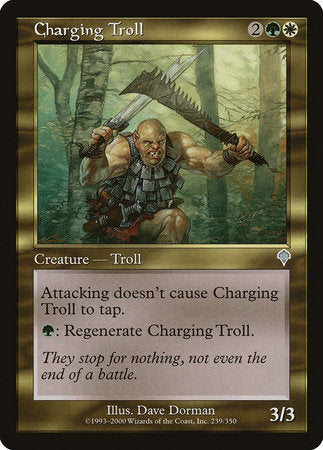Charging Troll [Invasion] | Jomio and Rueliete's Cards and Comics