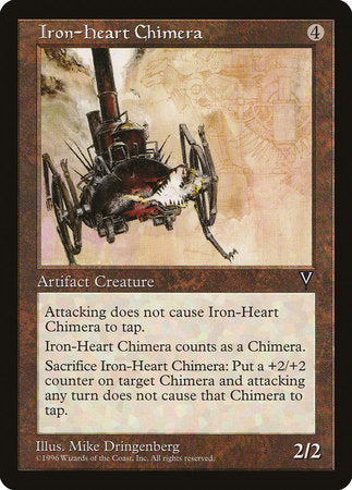 Iron-Heart Chimera [Visions] | Jomio and Rueliete's Cards and Comics