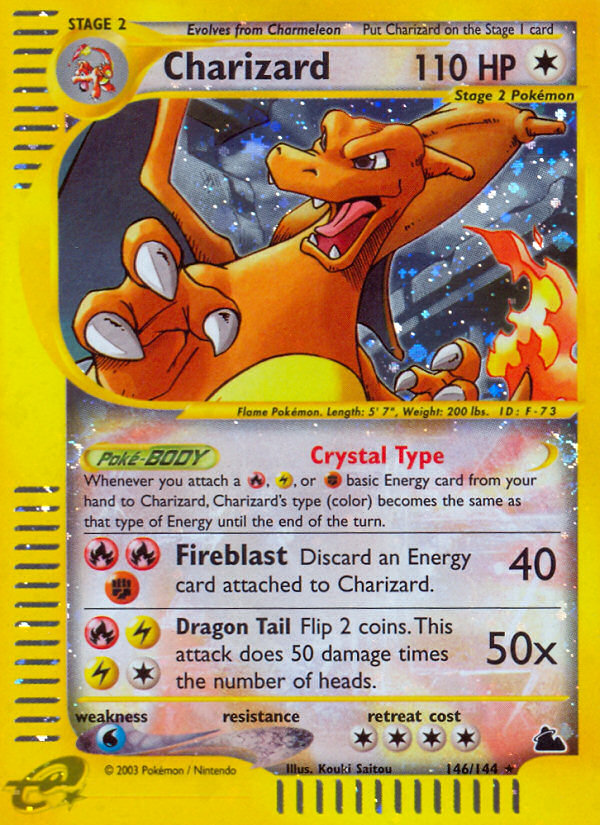 Charizard (146/144) [Skyridge] | Jomio and Rueliete's Cards and Comics