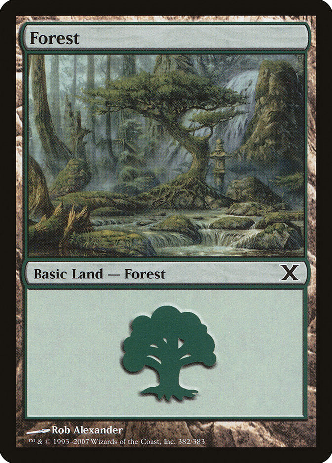 Forest (382) [Tenth Edition] | Jomio and Rueliete's Cards and Comics