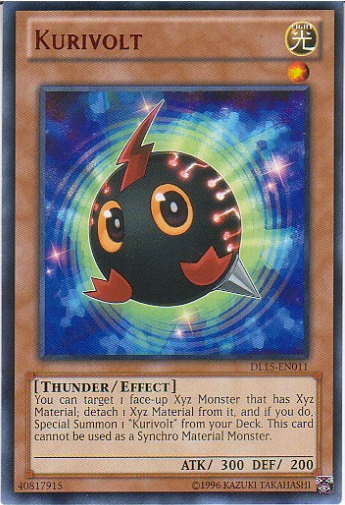 Kurivolt (Red) [DL15-EN011] Rare | Jomio and Rueliete's Cards and Comics