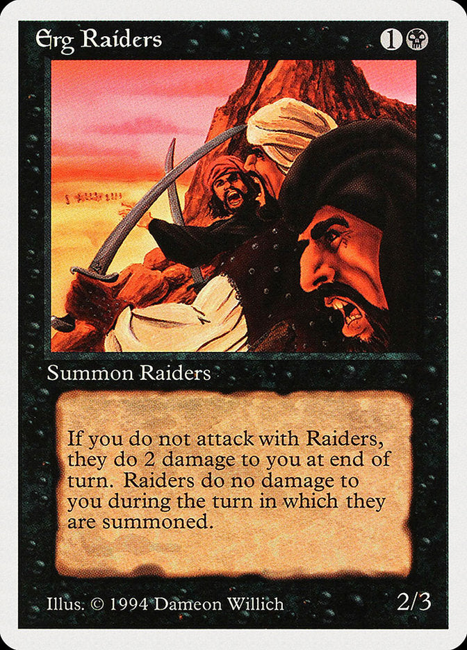 Erg Raiders [Summer Magic / Edgar] | Jomio and Rueliete's Cards and Comics