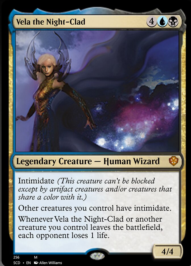 Vela the Night-Clad [Starter Commander Decks] | Jomio and Rueliete's Cards and Comics
