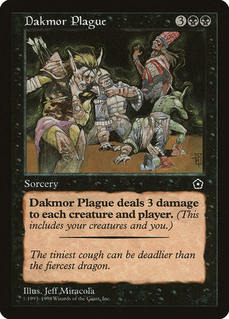 Dakmor Plague [Portal Second Age] | Jomio and Rueliete's Cards and Comics