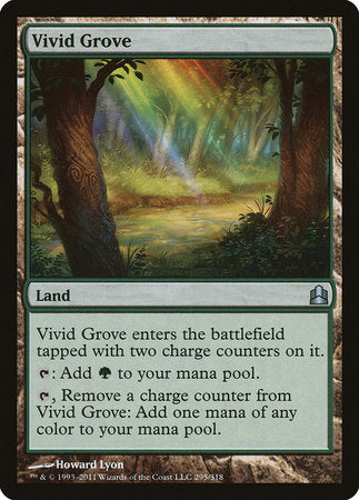 Vivid Grove [Commander 2011] | Jomio and Rueliete's Cards and Comics