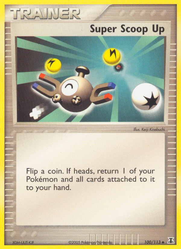 Super Scoop Up (100/113) [EX: Delta Species] | Jomio and Rueliete's Cards and Comics