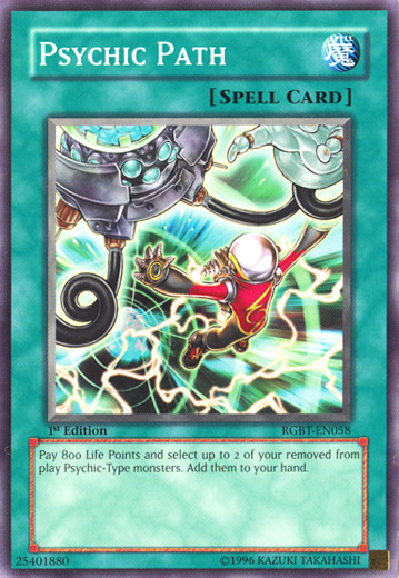 Psychic Path [RGBT-EN058] Common | Jomio and Rueliete's Cards and Comics