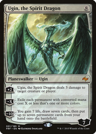Ugin, the Spirit Dragon [Fate Reforged] | Jomio and Rueliete's Cards and Comics