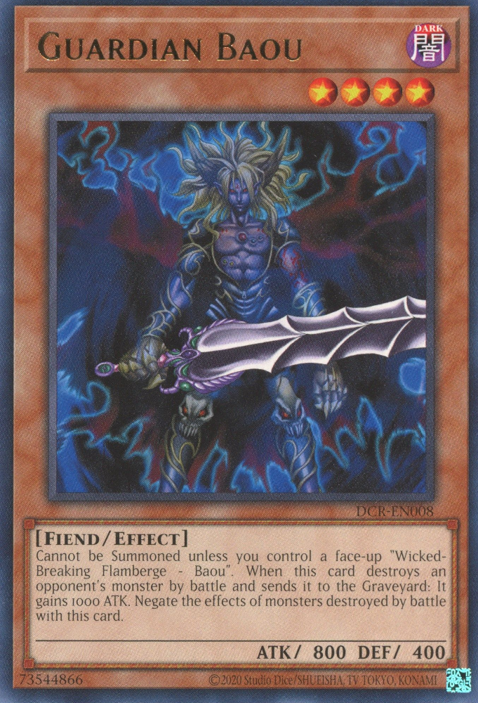 Guardian Baou [DCR-EN008] Rare | Jomio and Rueliete's Cards and Comics