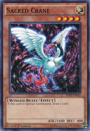 Sacred Crane [BP03-EN010] Common | Jomio and Rueliete's Cards and Comics