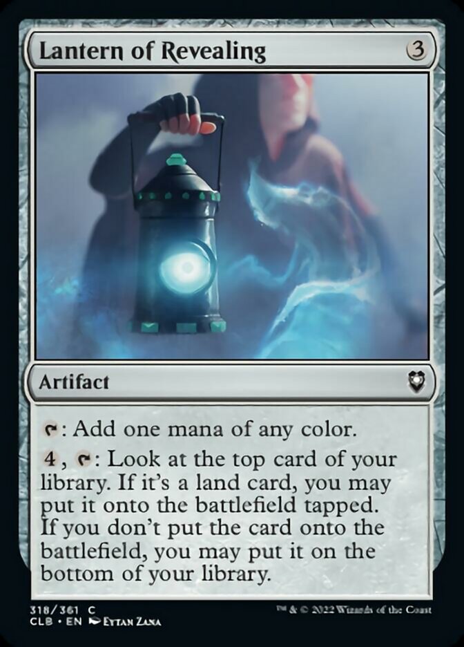 Lantern of Revealing [Commander Legends: Battle for Baldur's Gate] | Jomio and Rueliete's Cards and Comics