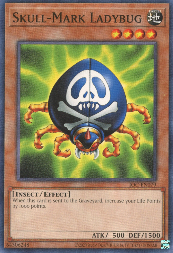 Skull-Mark Ladybug [IOC-EN079] Common | Jomio and Rueliete's Cards and Comics