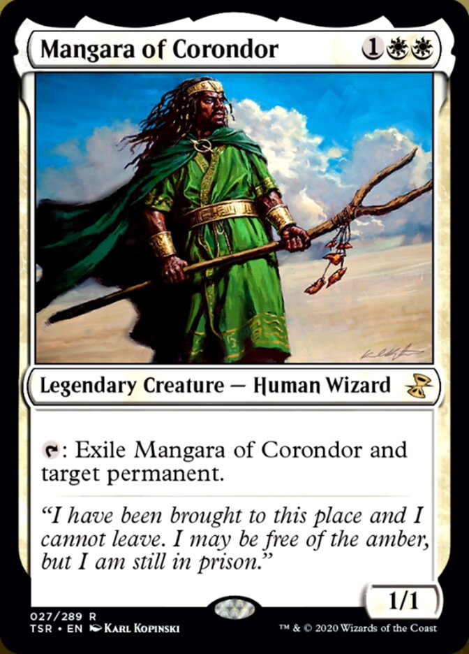 Mangara of Corondor [Time Spiral Remastered] | Jomio and Rueliete's Cards and Comics