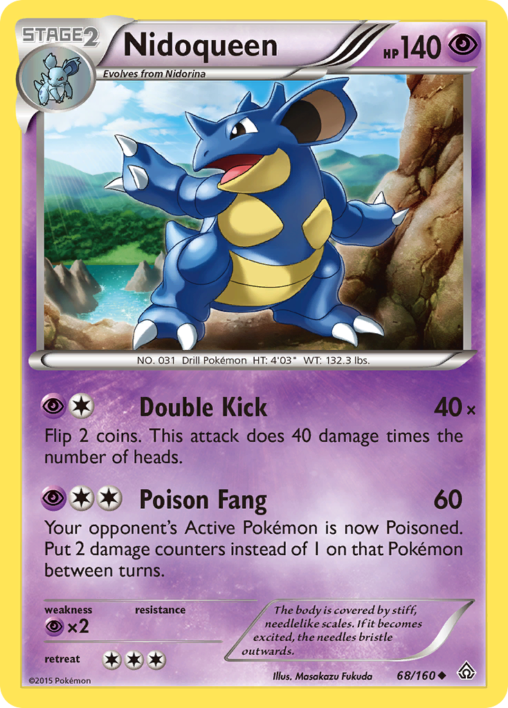 Nidoqueen (68/160) [XY: Primal Clash] | Jomio and Rueliete's Cards and Comics