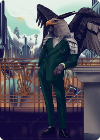 Falco Spara, Pactweaver 2 Art Card [Streets of New Capenna Art Series] | Jomio and Rueliete's Cards and Comics