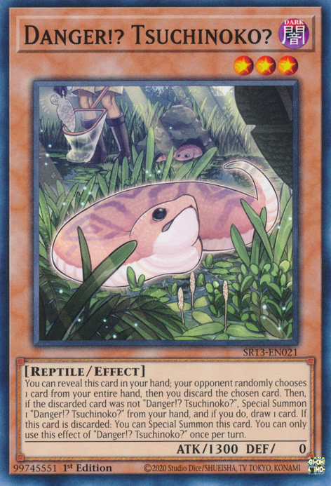 Danger!? Tsuchinoko? [SR13-EN021] Common | Jomio and Rueliete's Cards and Comics