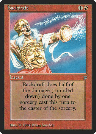 Backdraft [Legends] | Jomio and Rueliete's Cards and Comics