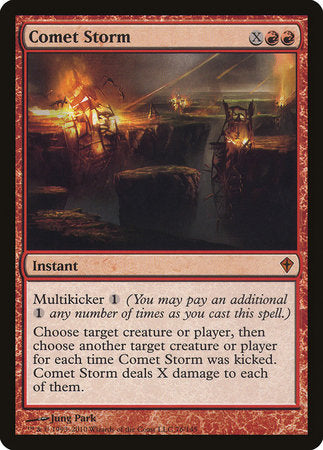 Comet Storm [Worldwake] | Jomio and Rueliete's Cards and Comics