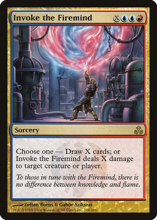 Invoke the Firemind [Guildpact] | Jomio and Rueliete's Cards and Comics