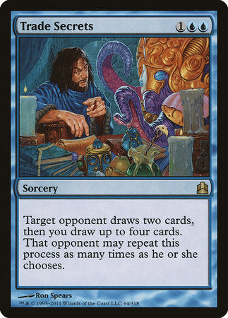 Trade Secrets [Commander 2011] | Jomio and Rueliete's Cards and Comics