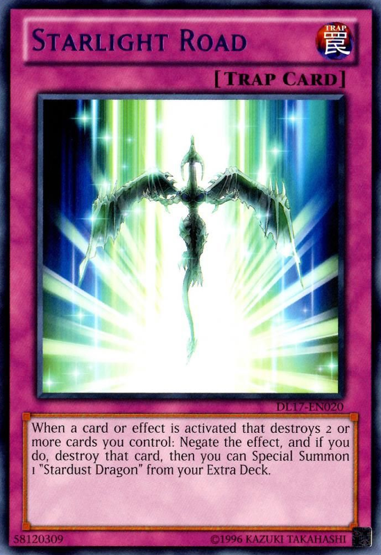 Starlight Road (Purple) [DL17-EN020] Rare | Jomio and Rueliete's Cards and Comics