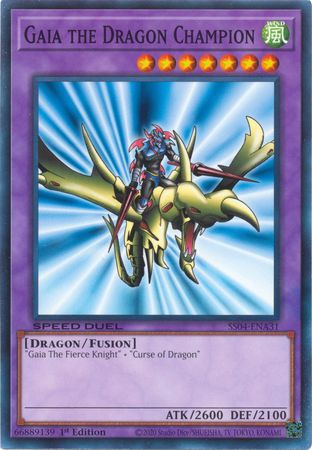 Gaia the Dragon Champion [SS04-ENA31] Common | Jomio and Rueliete's Cards and Comics