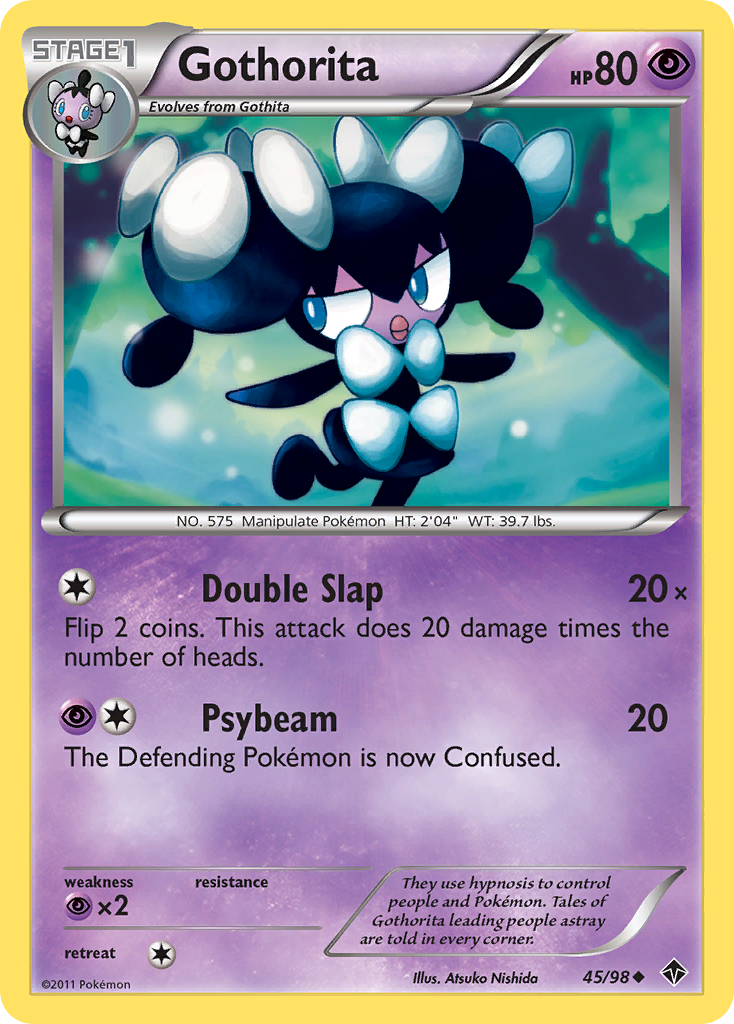 Gothorita (45/98) [Black & White: Emerging Powers] | Jomio and Rueliete's Cards and Comics