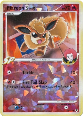 Flareon (60/111) (Cracked Ice) [Platinum: Rising Rivals] | Jomio and Rueliete's Cards and Comics