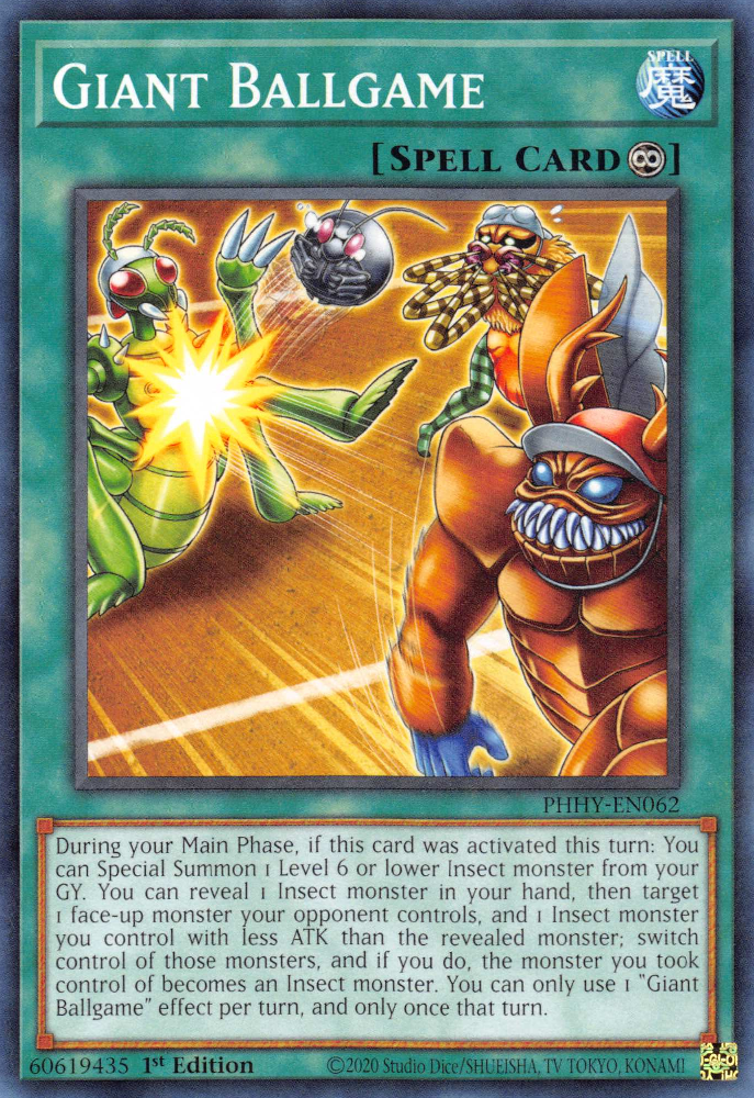 Giant Ballgame [PHHY-EN062] Common | Jomio and Rueliete's Cards and Comics