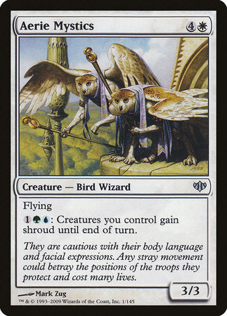 Aerie Mystics [Conflux] | Jomio and Rueliete's Cards and Comics
