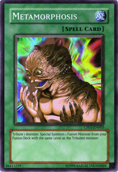 Metamorphosis [CP01-EN003] Super Rare | Jomio and Rueliete's Cards and Comics