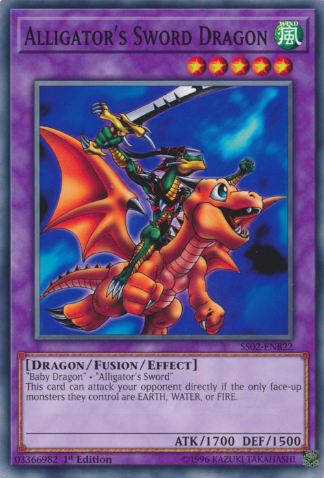 Alligator's Sword Dragon [SS02-ENB22] Common | Jomio and Rueliete's Cards and Comics