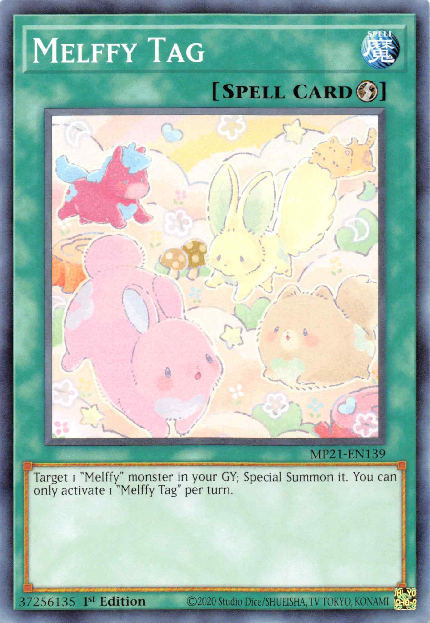 Melffy Tag [MP21-EN139] Common | Jomio and Rueliete's Cards and Comics