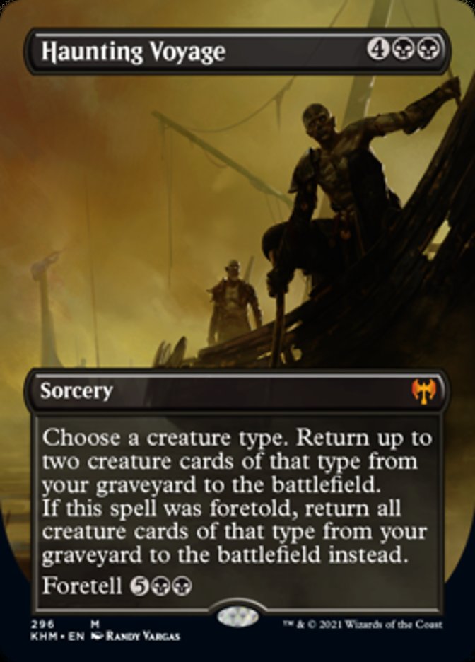 Haunting Voyage (Borderless Alternate Art) [Kaldheim] | Jomio and Rueliete's Cards and Comics