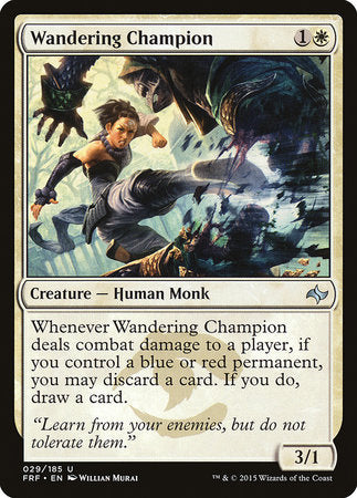 Wandering Champion [Fate Reforged] | Jomio and Rueliete's Cards and Comics