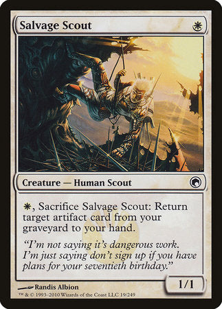 Salvage Scout [Scars of Mirrodin] | Jomio and Rueliete's Cards and Comics